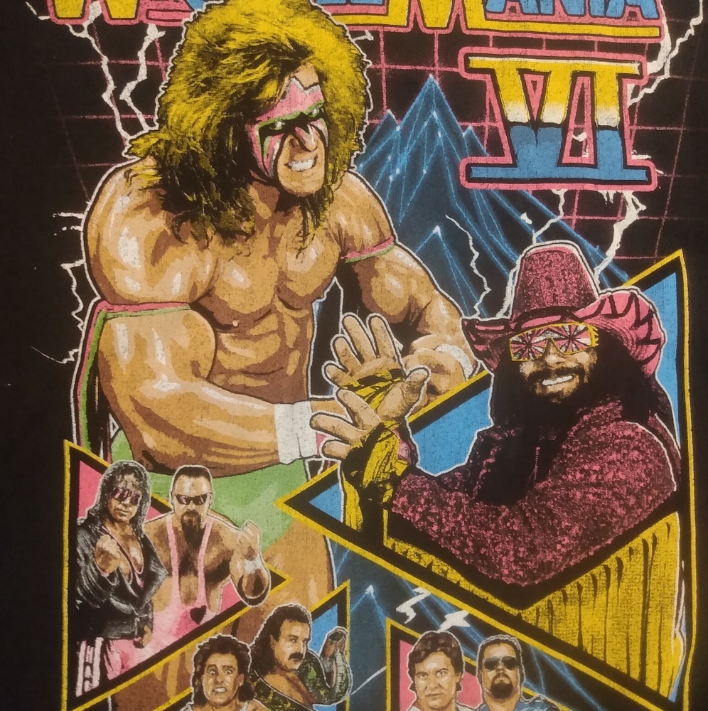 WWE shirt WrestleMania 6